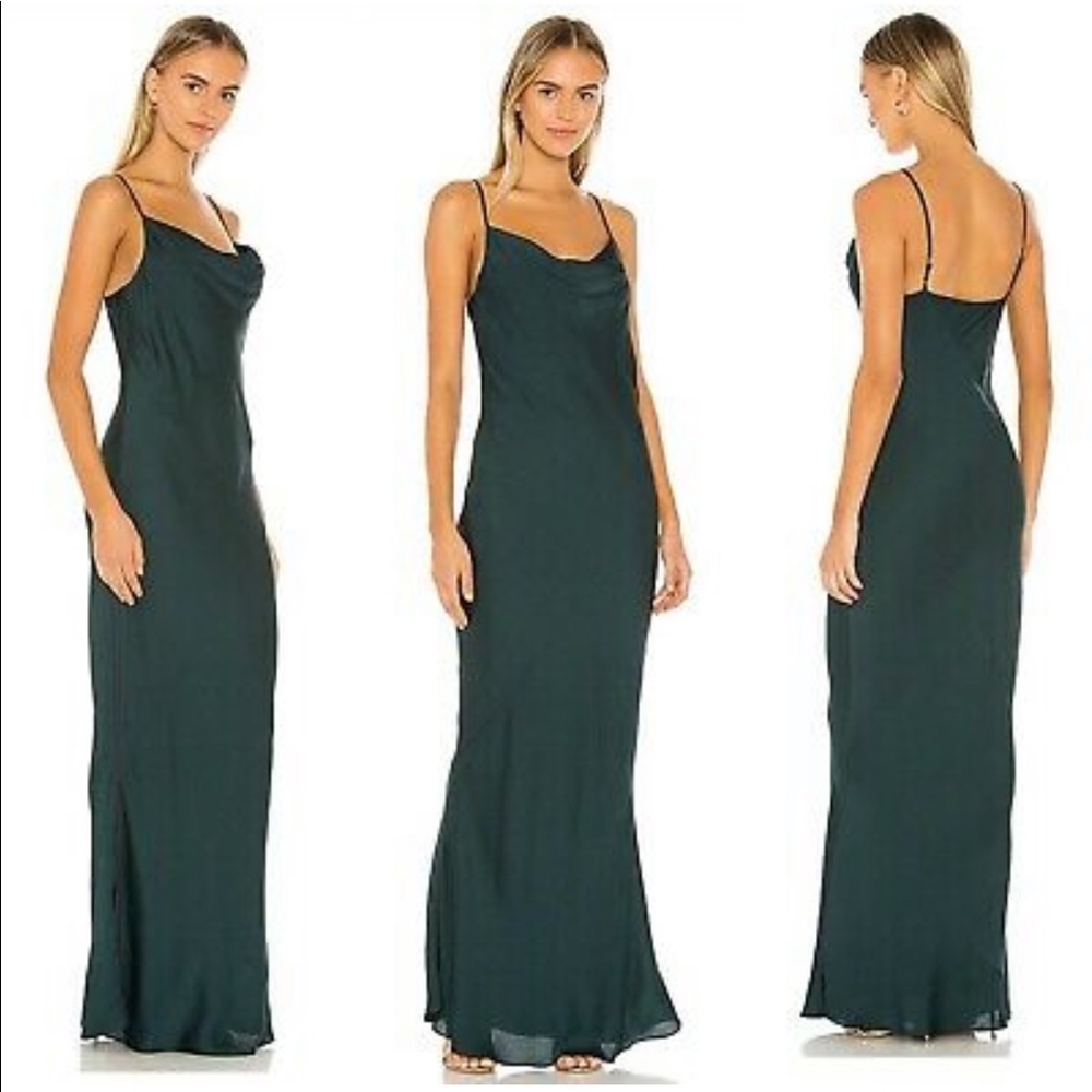 Shona Joy Satin Slip Gown